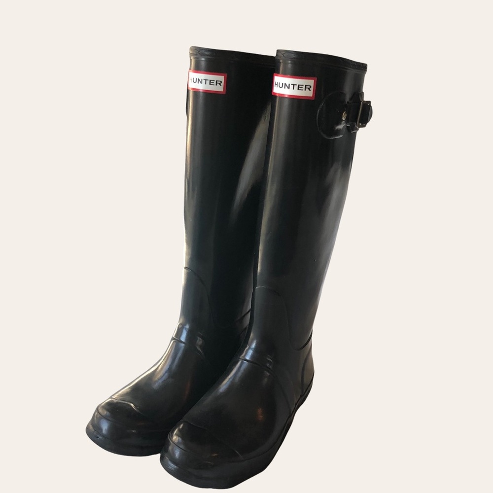 HUNTER BOOTS - Tall Black